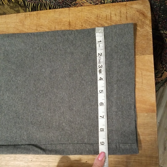 Lands End Stretch XL Gray Leggings W/ Wide Waist Band 18-20 - Picture 12 of 12
